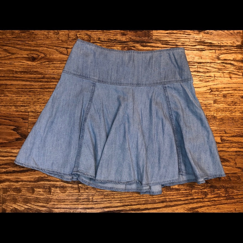 Denim Hollister Skirt